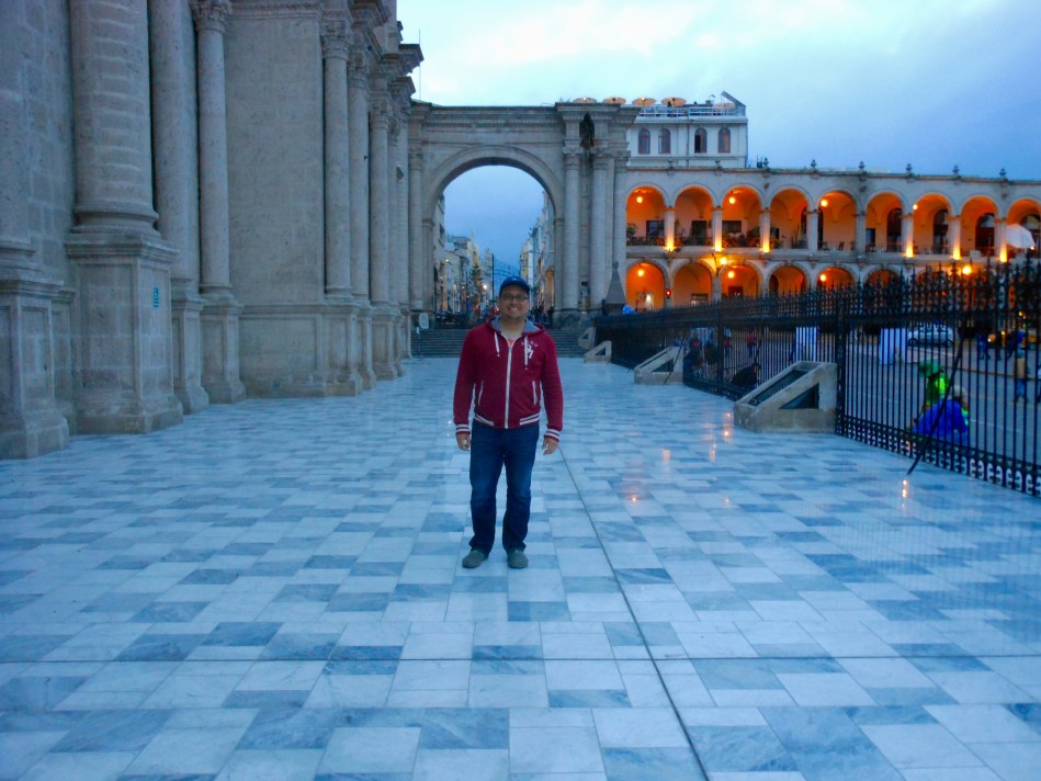 En los alrrededores de la catedral