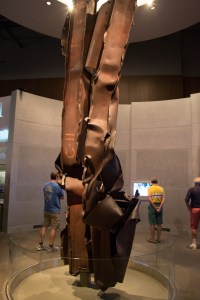 Un pedazo de una columna de las Torres Gemelas