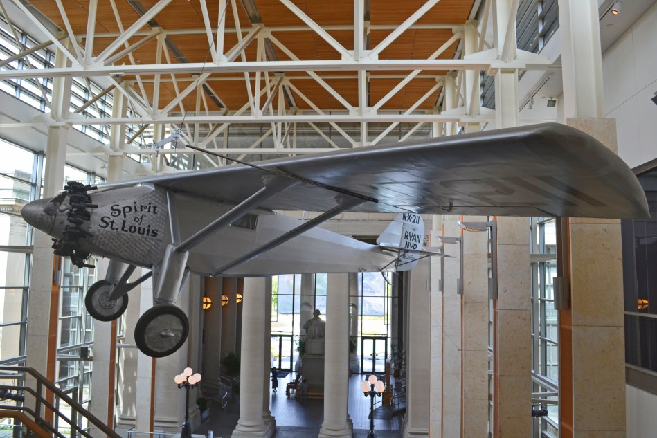 Réplica del avión Spirit of St Louis