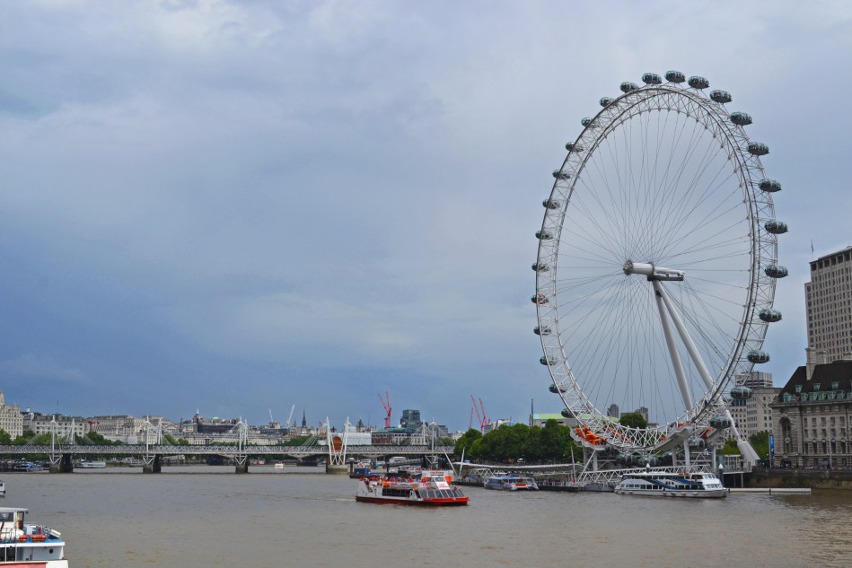 El Río Támesis y el London Eye