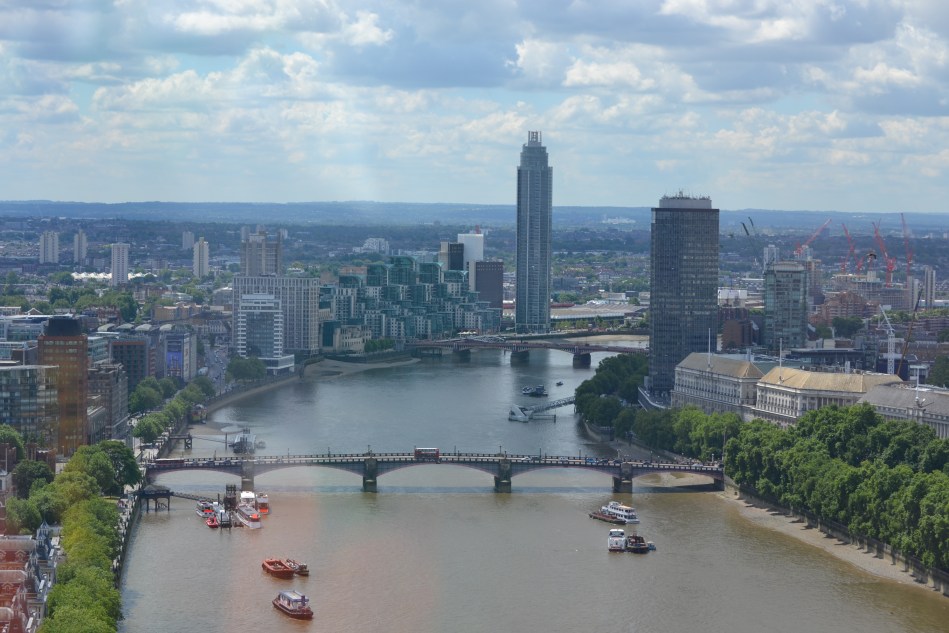 El Río Támesis y la ciudad