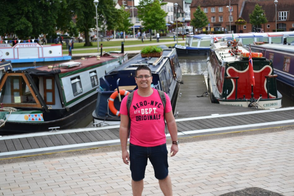 Junto al Avon Ring y sus botes