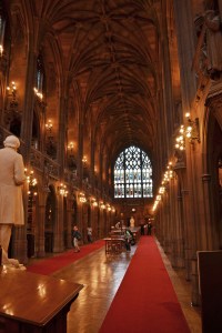 Interior de la biblioteca