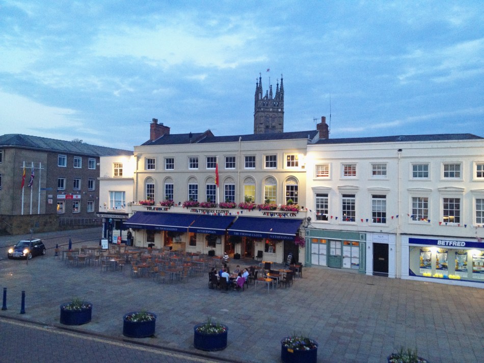 Vista desde el cuarto en Warwick