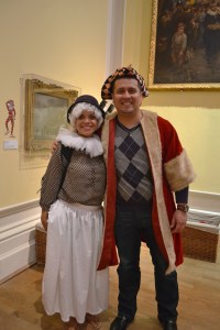 Probándonos las ropas