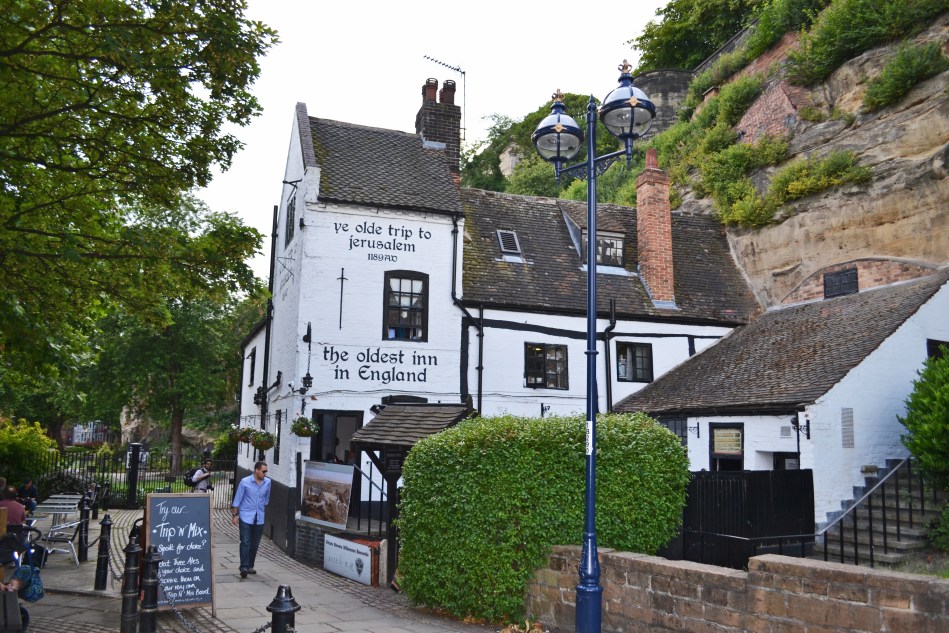 Este es uno de los pubs mas antiguos de Inglaterra