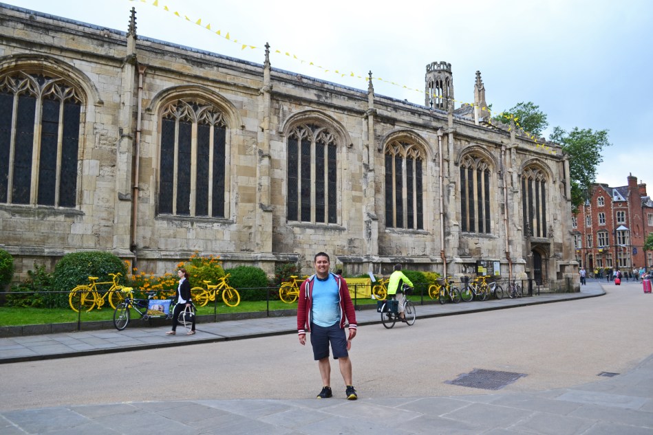 Yellow Bikes York Minster